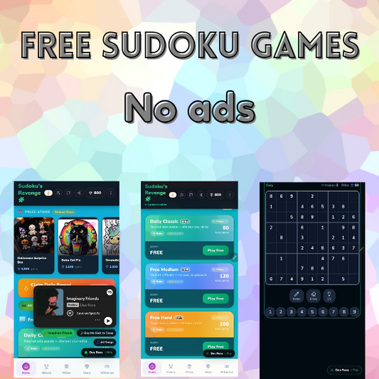 Play Free Sudoku – No Ads, Just Fun!