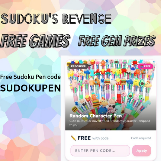 FREE Sudoku Pen