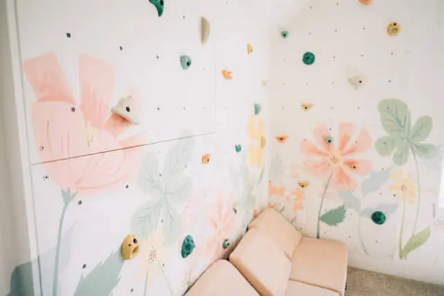Premium Rock Climbing Holds (Moon Rocks) - Everett & Avery Co. - Indoor Climbing Wall - Rock Climbing Holds for Kids