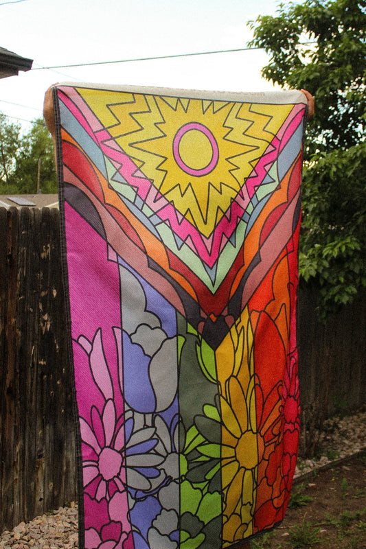 Flower Pride Flag