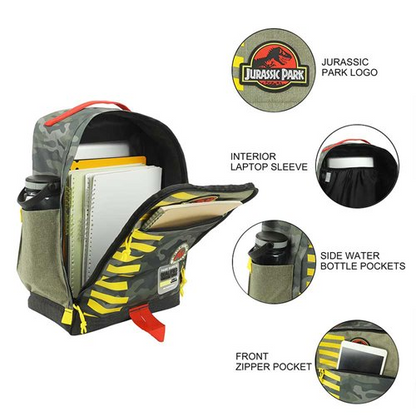 Jurassic Park Camo Backpack