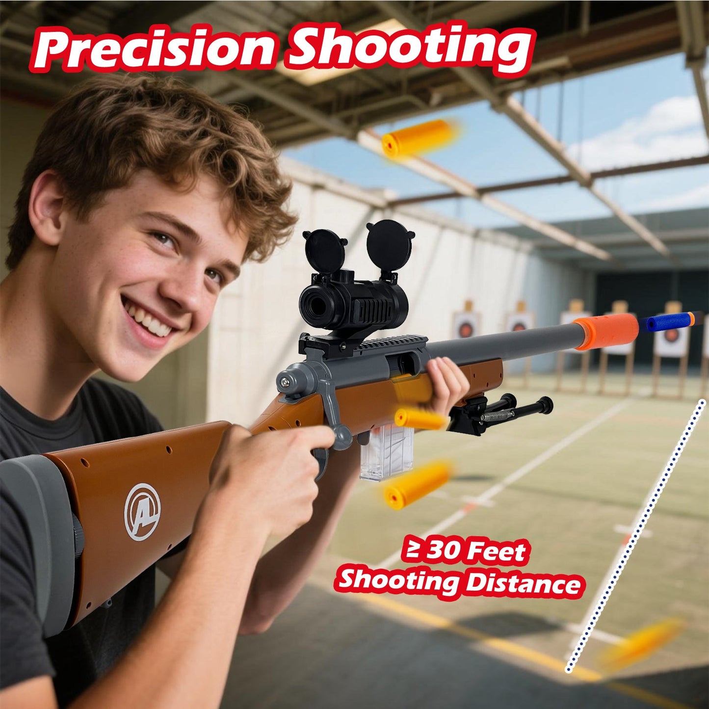 M24 Sniper Rifle Toy Brown