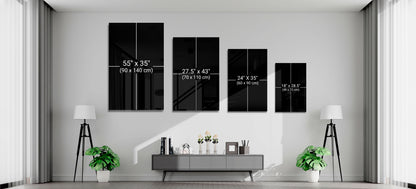 Colors of Space Glass Wall Art || Designer Collection